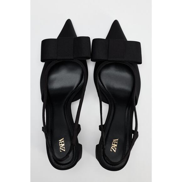 ZARA Embellished Slingbacks NWT - Picture 16 of 16